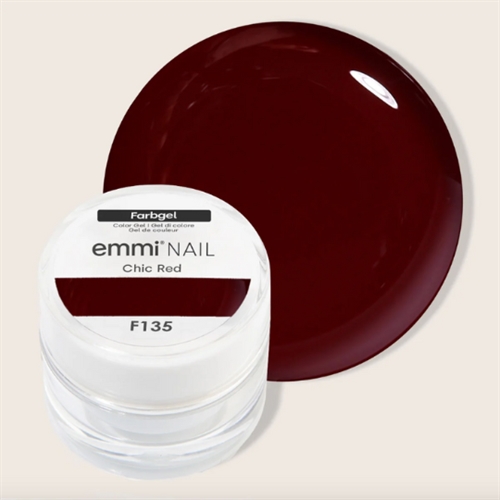 Color Gel Chic Red  - F135 *Vegan